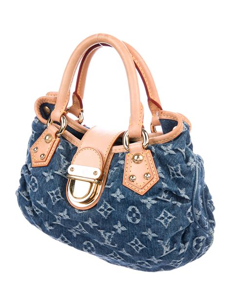 louis vuitton lv trainer monogram denim|louis vuitton denim pleaty bag.